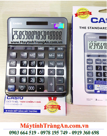 Casio DM-1600F (MẪU MỚI), Máy tính tiền Casio DM-1600F loại 16 số Digits chính hãng //BẢO HÀNH 7 năm